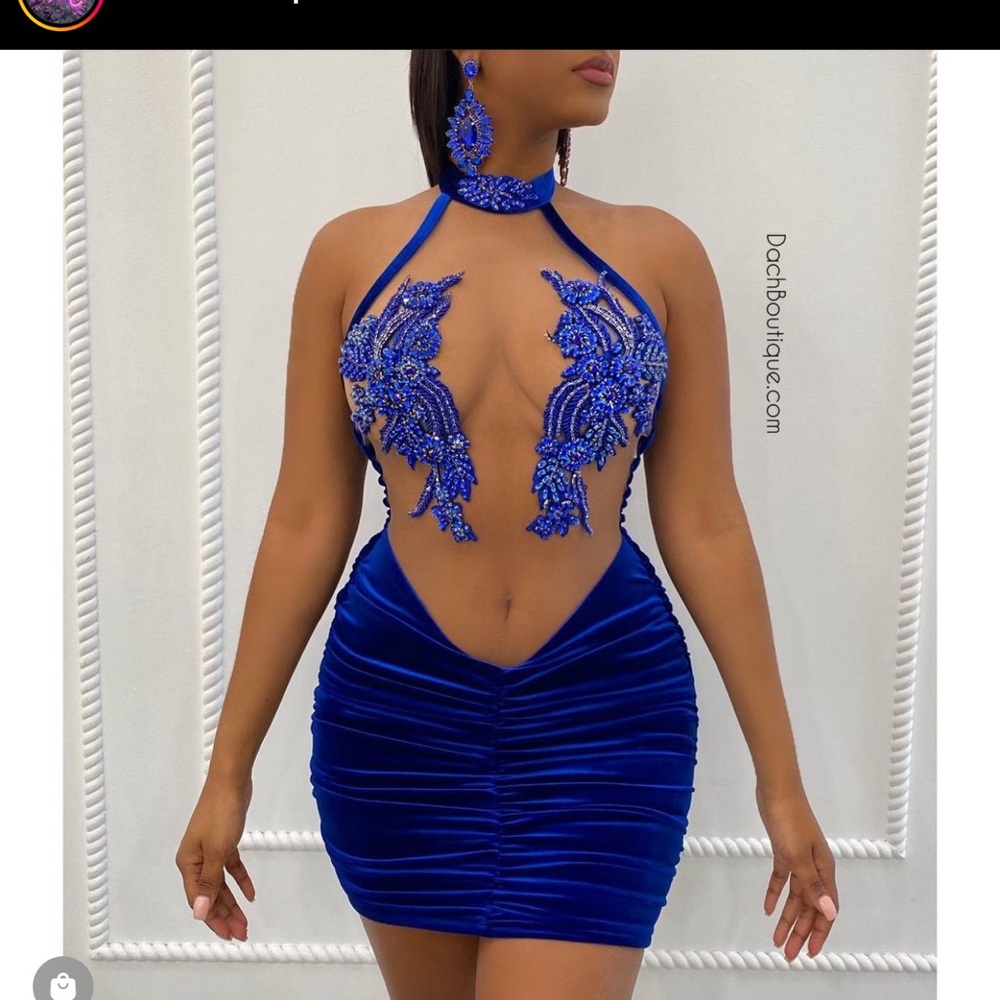 Gorgeous Royal Blue Formal Dress